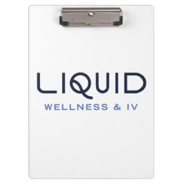  Liquid Wellness + IV Klemmbrett - Personalisiert