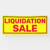 Liquidation kleiner Unternehmen Grossvertrieb Banner (Horizontal)