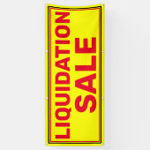 Liquidation kleiner Unternehmen Grossvertrieb Banner (Vertikal)