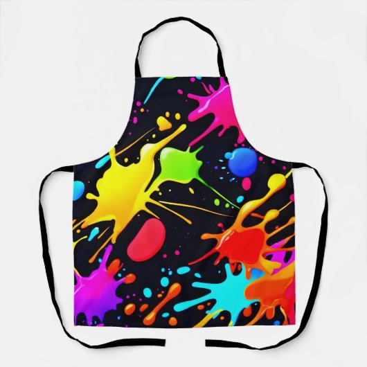 Liquide Kunst: Dynamisch & lebendig Schürze (Vorderseite)