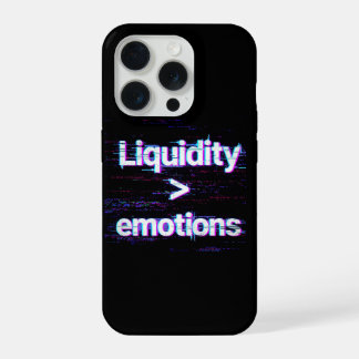 Liquiditäts-Über-Emotionen-Glitch-Handyhülle iPhone 15 Pro Hülle