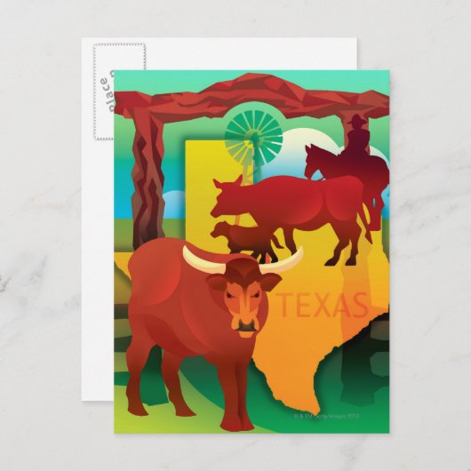 LiquidLibrary 5 Postkarte (Vorne/Hinten)