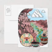 LiquidLibrary 9 Postkarte (Vorne/Hinten)