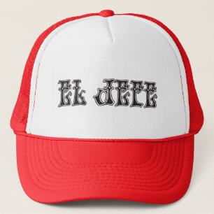 Liquido Logo EL Jefe Flüssigkeit Truckerkappe