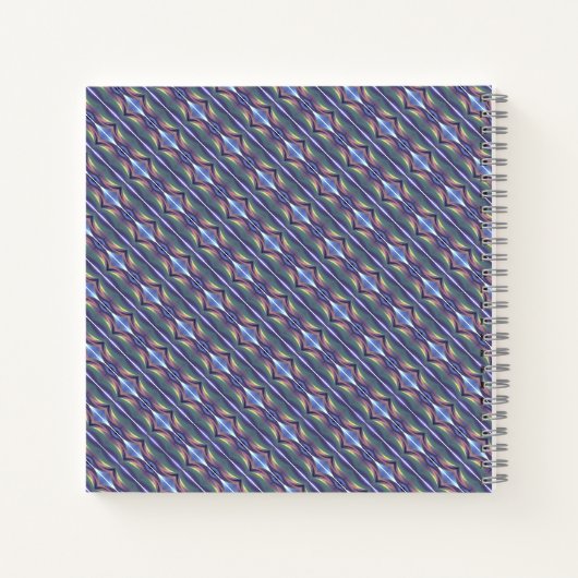 Liquify - AI Fantasy Sci-fi Digital Art Print Notizblock (Rückseite)