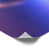 Liquify - AI Fantasy Sci-fi Digital Art Print Poster (Ecke)