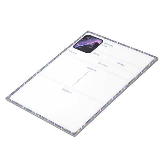 Liquify - Binder Insert Recipe Card Notizblock (angewinkelt)