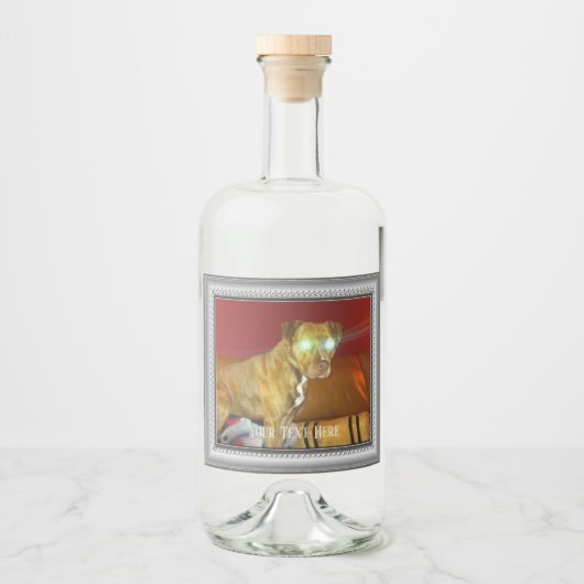 Liquor Alkoholflaschenetikett (Vorderseite)