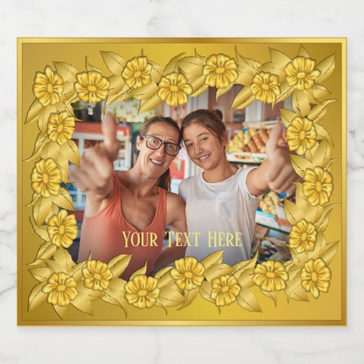 Liquor Alkoholflaschenetikett (Einzelnes Label)