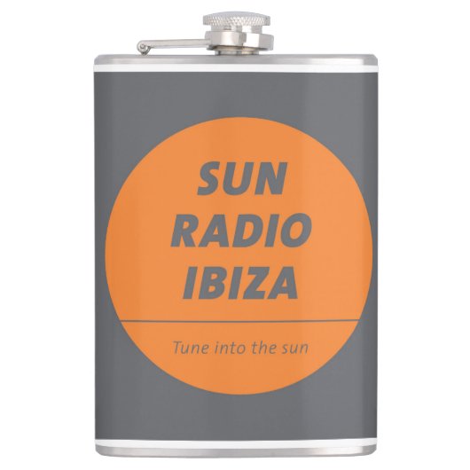 Liquor Bottle by Sun Radio Ibiza Flachmann (Vorderseite)