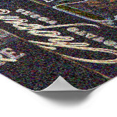 Liquor Bottles Poster (Ecke)