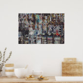 Liquor Bottles Poster (Küche)