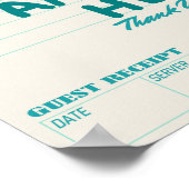 Liquor & Cowboys Guest Karo Print Poster (Ecke)