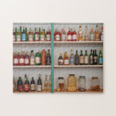 Liquor Flaschen Puzzle (Horizontal)