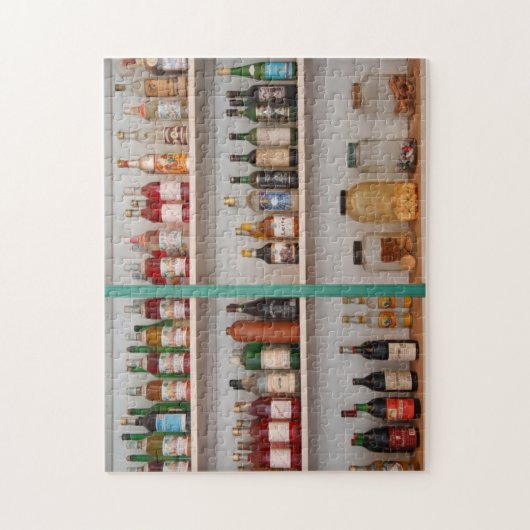 Liquor Flaschen Puzzle (Vertikal)