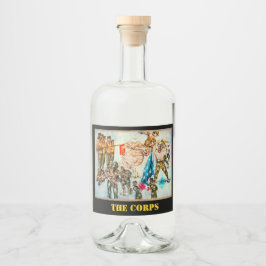 Liquor Labels Alkoholflaschenetikett