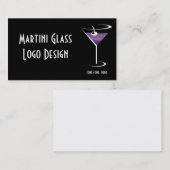 Liquor-Logo-Visitenkarte Visitenkarte (Vorne/Hinten)