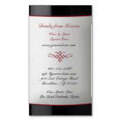 Liquor Weinlager Magnetische Visitenkarte (Vorderseite Vertikal)