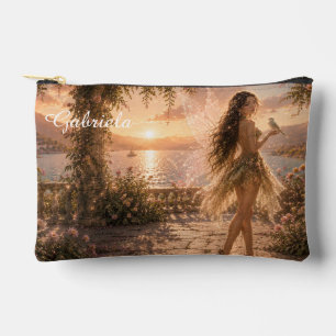 Liravelle Verzauberte Feen-Garten-Kosmetiktasche Zubehörtasche