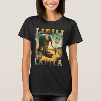 Lirili Larila Lustiges italienisches Brainrot-Meme T-Shirt