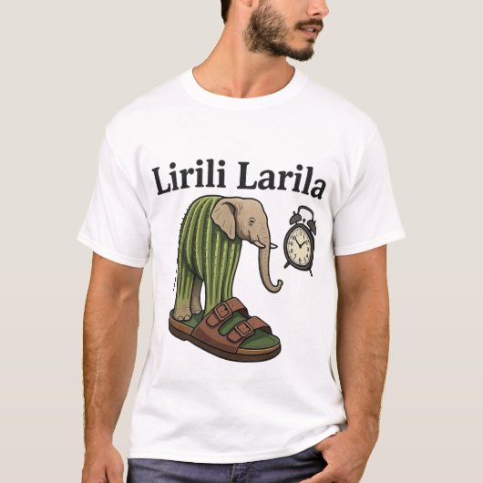 Lirili Larila Shirt - Einzigartiges und künstleris (Vorderseite)