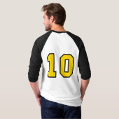 Lisa Birginske T-Shirt (Schwarz voll)