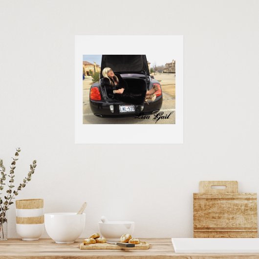 Lisa Gail's Limited Edition Poster (Küche)