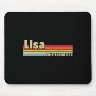 Lisa Geschenk Name Personalisiert Geburtstag Spaß  Mousepad