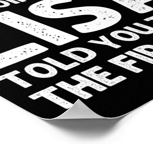 Lisa Name D Birthday Funny Christmas Jo Poster (Ecke)