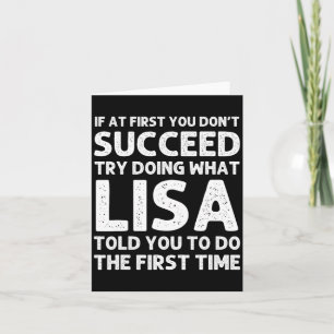 Lisa Name D Geburtstag Lustig Weihnachten Jo Karte