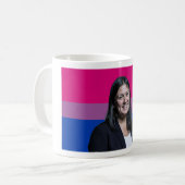 Lisa Nandy Bisexuelle Flag Tasse (Vorderseite Links)