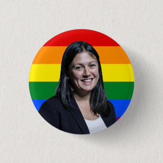 Lisa Nandy LGBT Abzeichen Button