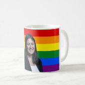 Lisa Nandy LGBT-Tasse Kaffeetasse (VorderseiteRechts)