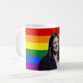 Lisa Nandy LGBT-Tasse Kaffeetasse (Vorderseite Links)