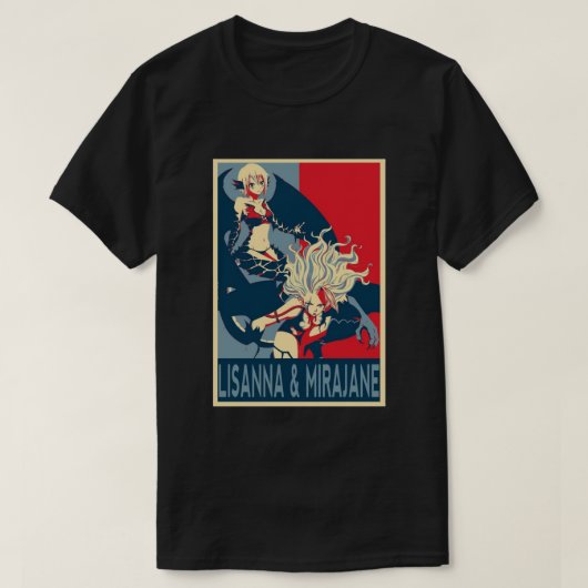 Lisanna und Mirajane T-Shirt (Design vorne)