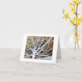 Lisas Baum Karte (Gelbe Blume)