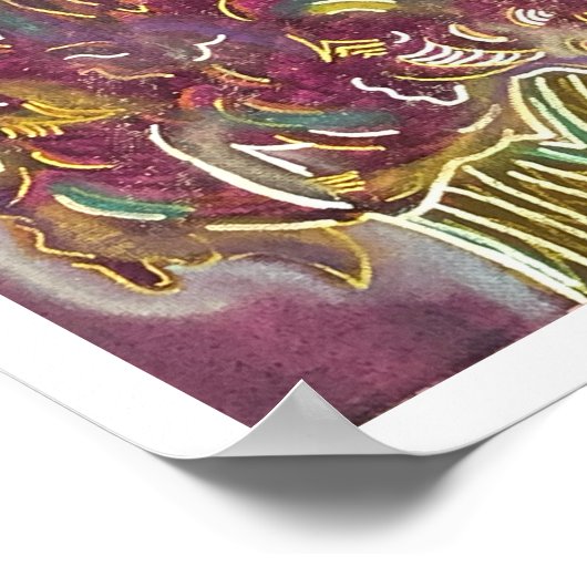 Lisa's Tree Poster (Ecke)