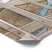 Lisbet Fischerei von Carl Larsson, Vintage Kunst Poster (Ecke)