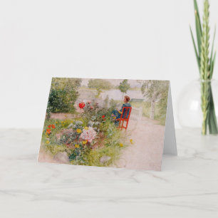 Lisbeth im Blumen-Garten Karte