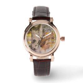 Lisbeth in der Birch Grove (Schönes junges Mädchen Armbanduhr