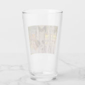 Lisbeth in der Birch Grove (Schönes junges Mädchen Glas (Rückseite)