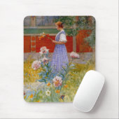 Lisbeth mit Peonies Mousepad (Mit Mouse)