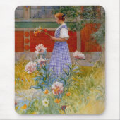 Lisbeth mit Peonies Mousepad (Vorne)