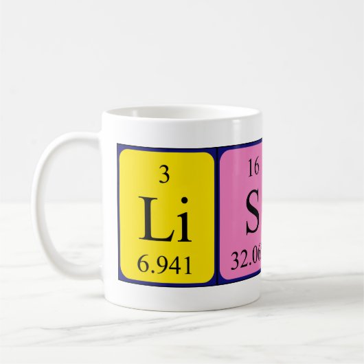 Lisbeth Periodenname Tasse (Links)
