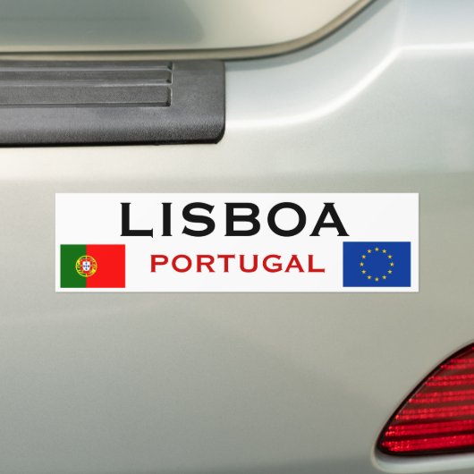 Lisboa* Autoaufkleber (Auf Auto)