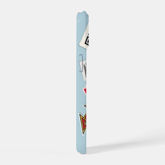 Lisboa Boarding Pass iPhone 15 Hülle (Rechte Seite)