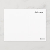 Lisboa menina... postkarte (Rückseite)