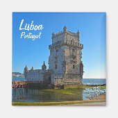 Lisboa Panoramic Kitchen Magnet (Vorne)