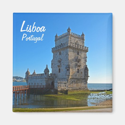 Lisboa Panoramic Kitchen Magnet (Vorne)