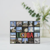 Lisboa Postcard Postkarte (Stehend Vorderseite)